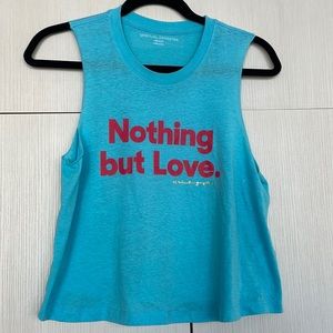 Spiritual Gangster cropped tank. Excellent condition